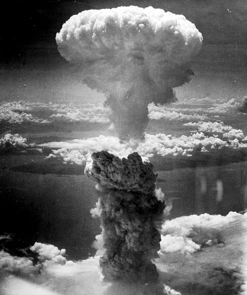 Bomba atómica sobre Nagasaki.