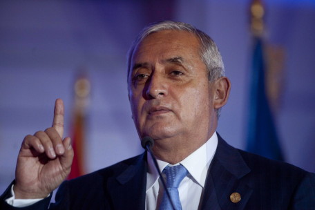 Otto Pérez Molina, presidente constitucional de la República de Guatemala. // Foto: EFE/Saúl Martínez