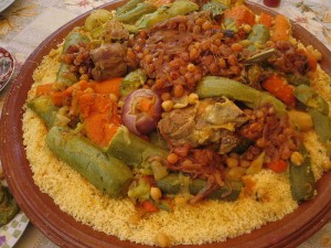 Moroccan Couscous With Seven Vegetables