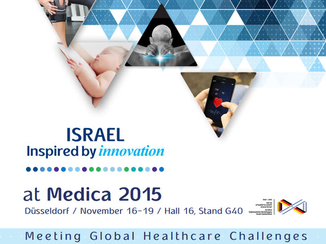 Israel inspired by innovation at MEDICA 2015