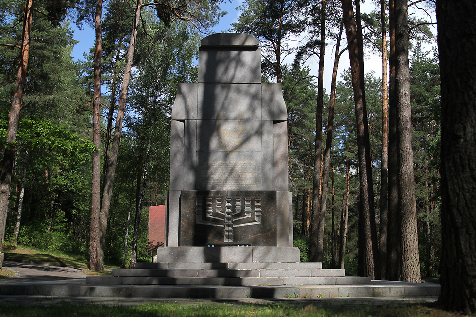 Memorial en el campo de concentración de Stutthof (Foto: Ezra Wolfinger / NOVA)