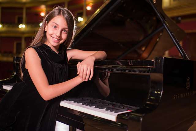 Daniela Liebman, la niña que se enamoró del piano