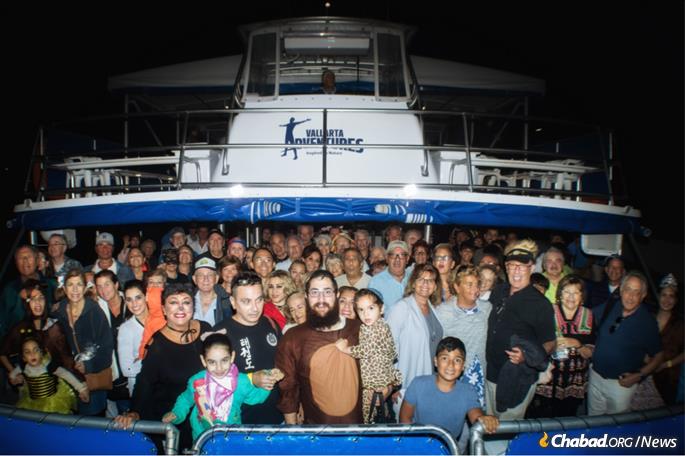 A Purim event at sea