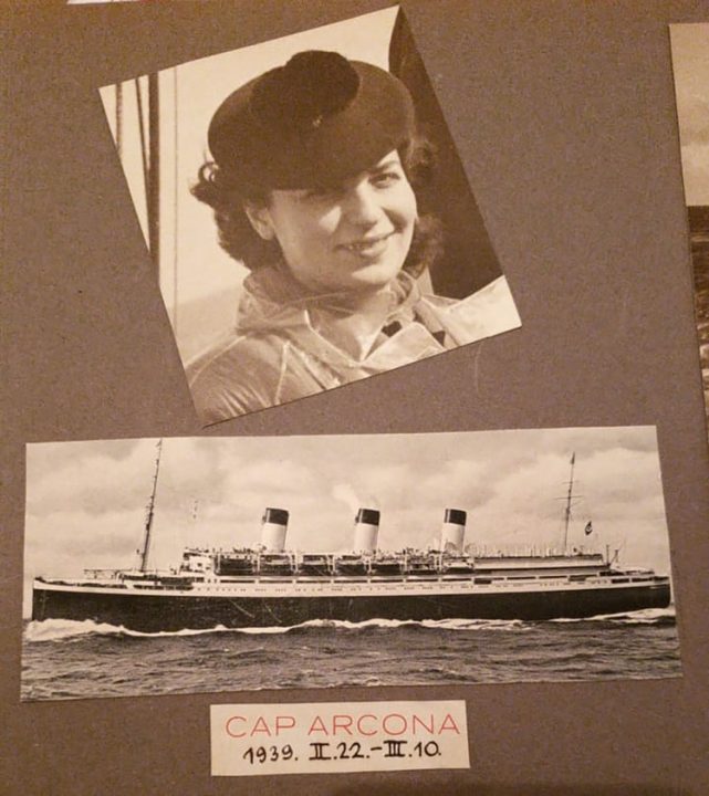 Heddy Steimber y el barco Cap Arcona. La historia de amor de Emérico Hirschl