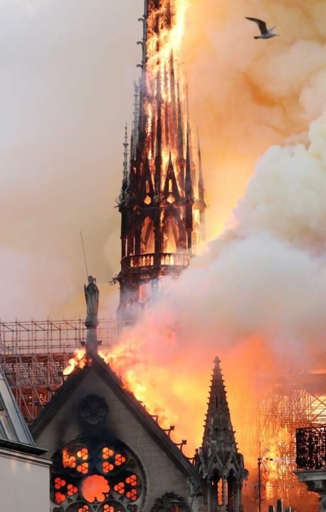 Incendio en Notre Dame