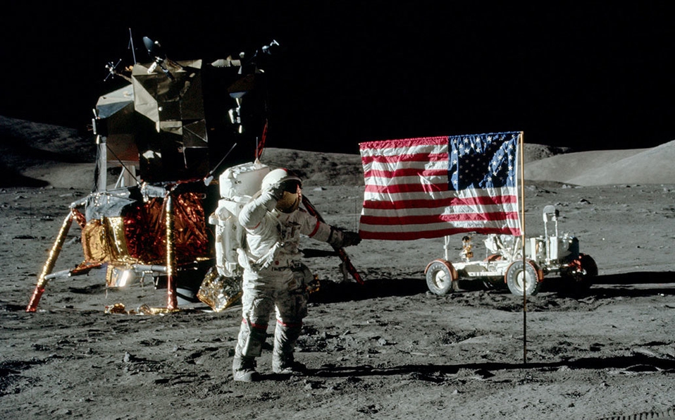 Image result for Se celebran 50 aÃ±os de la llegada del hombre a la Luna