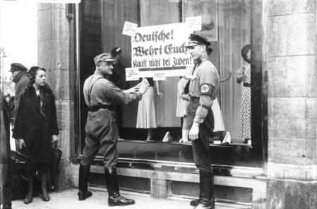 Boicot a los comercios judíos del 1 de abril de 1933.
