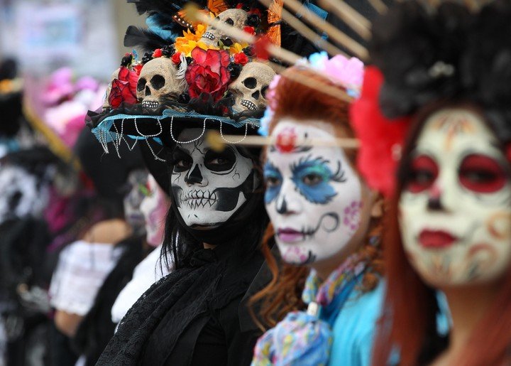 El 2 de noviembre se celebra el Día de los muertos en México. Foto: EFE
