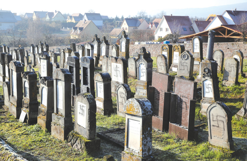 Headstones smashed at Jewish cemeteries in Moldova and Hungary - The  Jerusalem Post