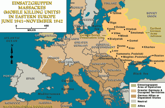 Einsatzgruppen massacres in eastern Europe [LCID: eur73960]
