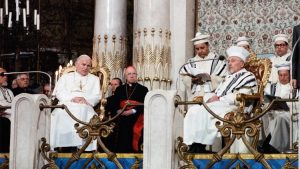 Juan Pablo II y el gran rabino Elio Toaff