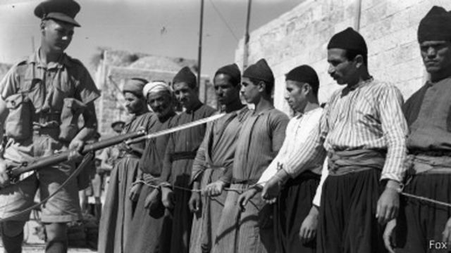 Le mandat britannique de la Palestine a régné entre 1920 et 1948.