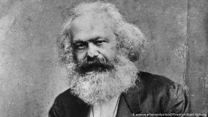 Karl Marx, una imagen del año 1875