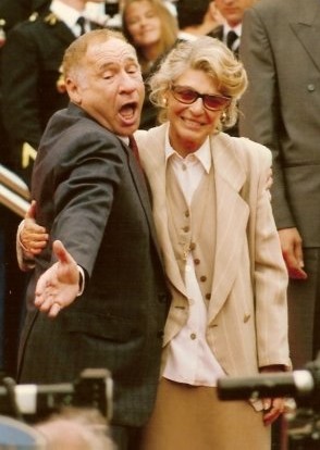 Mel Brooks and Anne Bancroft at the Cannes film festival