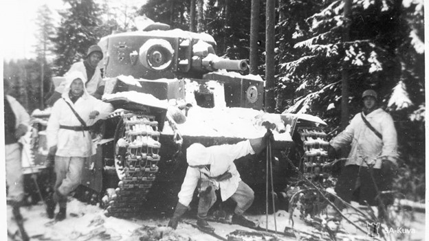 Tropas finlandesas en la Guerra de Invierno de los años 1939-1940 (Fuente: Yle.fi)