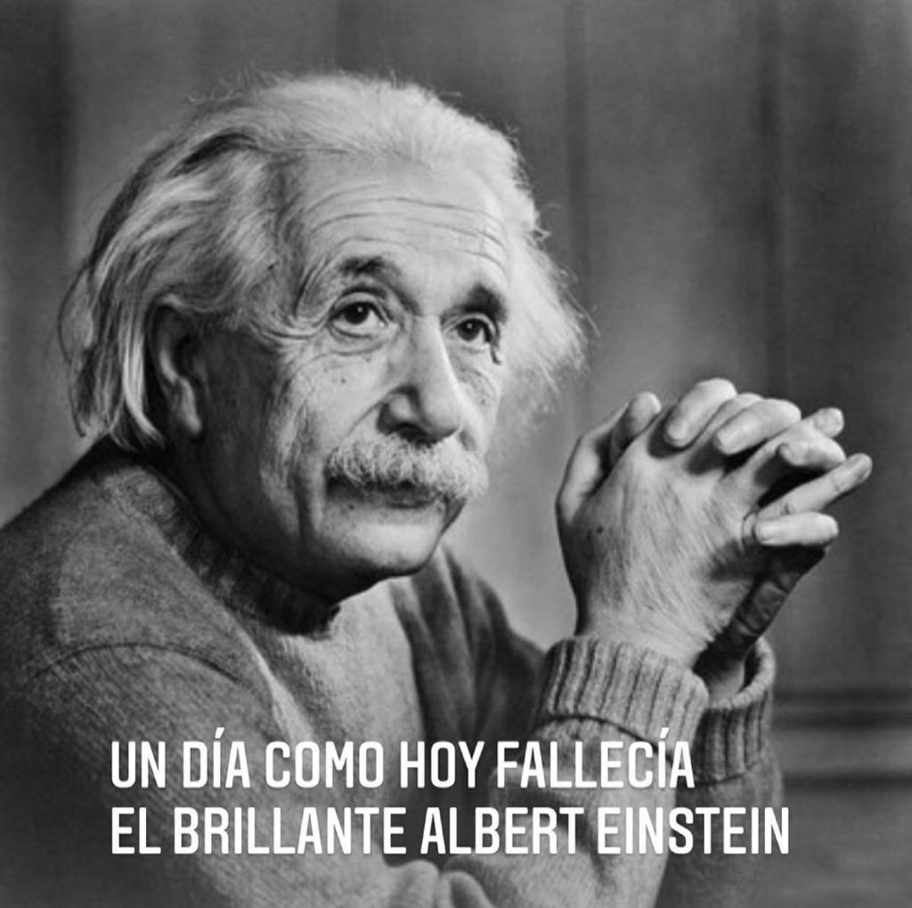 18 de abril de 1955: Fallece el físico Albert Einstein