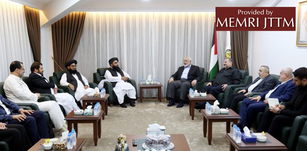 La delegación talibán se reúne con líderes de Hamás en Estambul