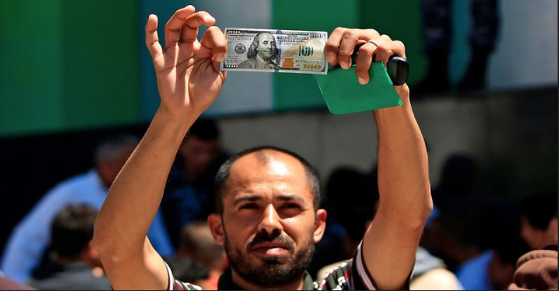 Dinero de Qatar en Gaza