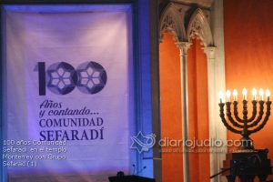 100 años Comunidad Sefaradi en el templo Monterrey con Grupo Sefarad (1)