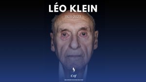 C'est avec émotion que nous apprenons que Leo Klein nous a quittés, dimanche, à l'âge de 98 ans. Survivant du ghetto de Tarnów et des camps de Plaszow et Mathausen, Leo témoignait de l'horreur vécue pour qu'elle ne se reproduise jamais. Nous adressons nos sincères condoléances à ses proches.