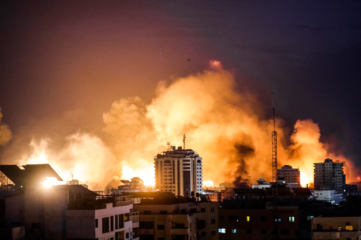 Bombardeo de Israel en la Franja de Gaza contra Hamás