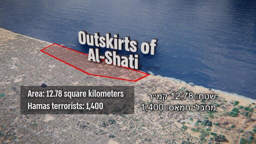   תיעוד: מפקד גדוד 932, סגן-אלוף דותן המתאר את אחיזת חמאס בשכונת שאטי בת וך שטחי אוכלוסייה אזרחית
