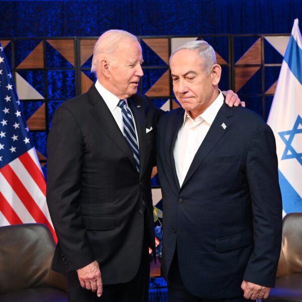 Joe Biden y Benjamín Netanyahu Foto archivo: Avi Ohayon / GPO