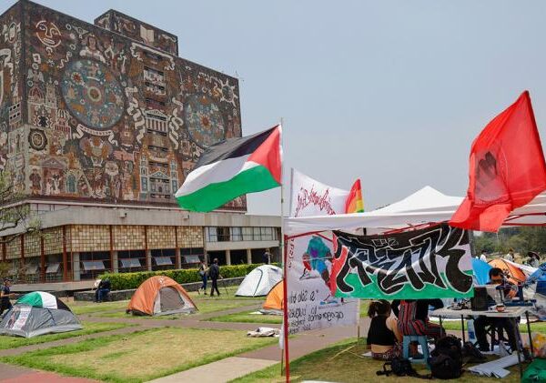 “Nosotros no reprimimos”: AMLO sobre protesta en México contra Israel