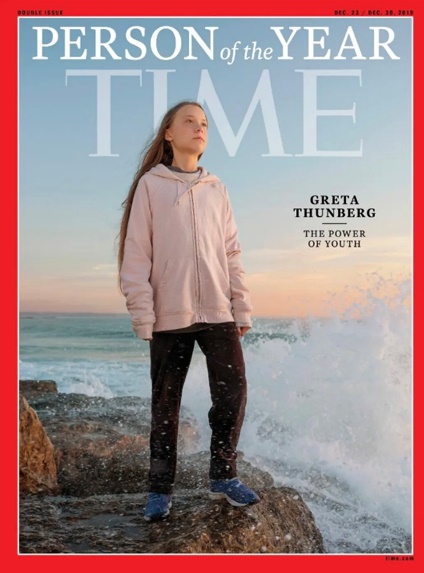 Greta Thunberg: Suecia, persona del año por la revista Time en 2019