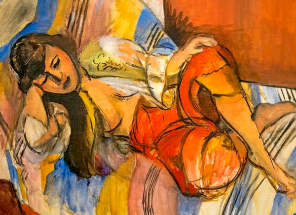 Linezo Odalisca, pintado por el artista francés Henri Matisse (1920). Foto cortesía.